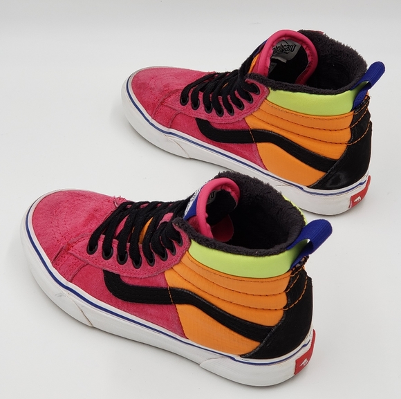 Vans Sk8 Hi 46 MTE DX Pink Yarrow / Tangerine - Picture 3 of 15